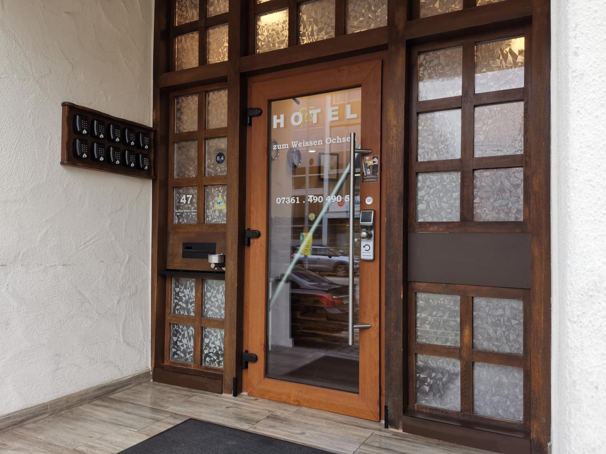 Hotel Zum Weissen Ochsen Aalen Buitenkant foto