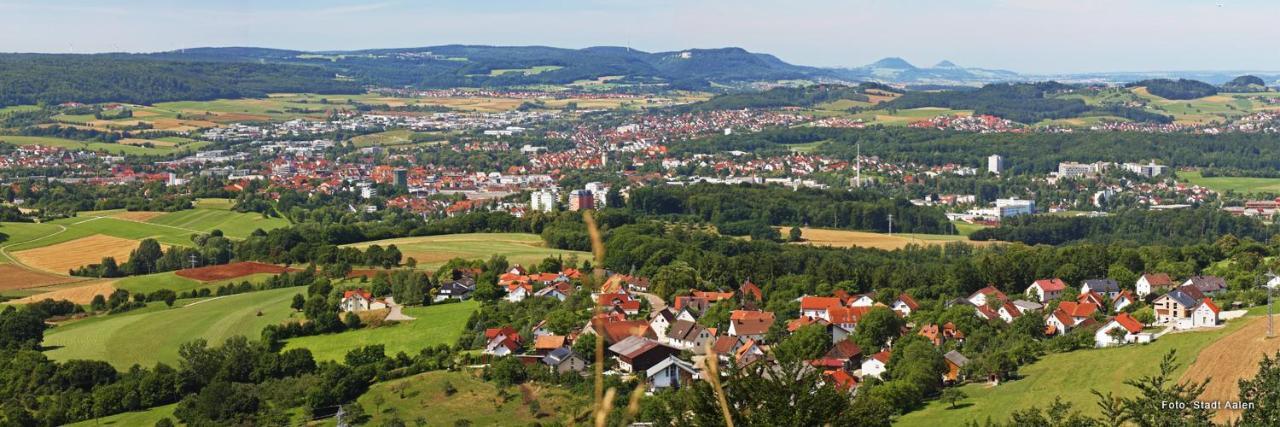 Hotel Zum Weissen Ochsen Aalen Buitenkant foto